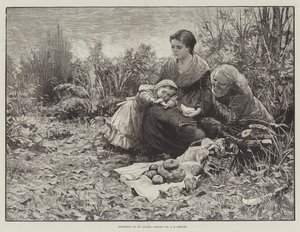 Öğle yemeğine bırakma by Alfred Edward Emslie